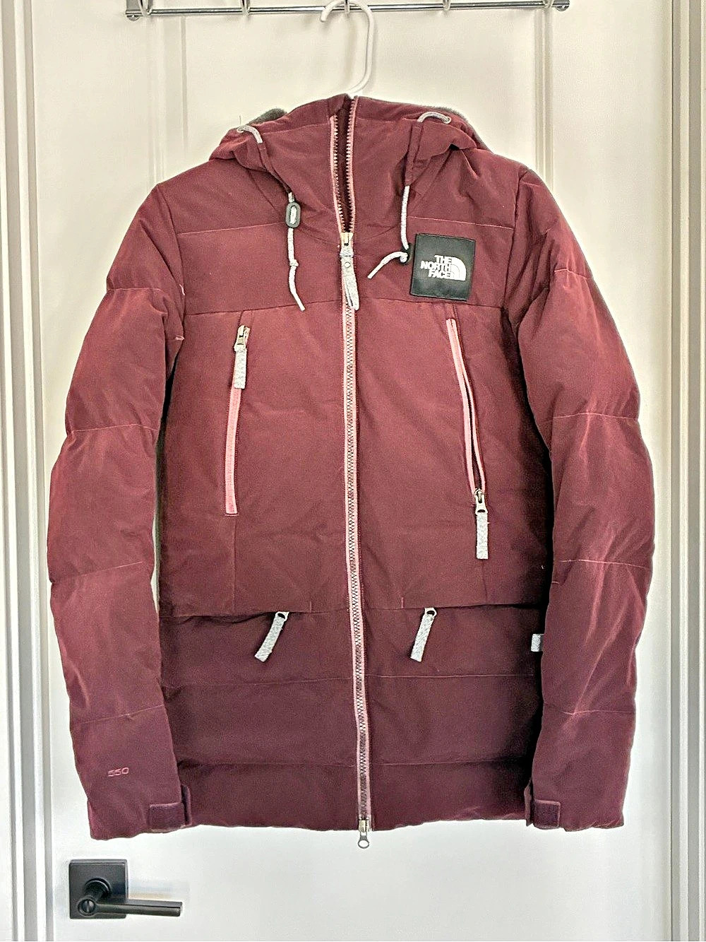 The North Face Pallie 550 Down DryVent Ski Jacket XS Midnight Mauve